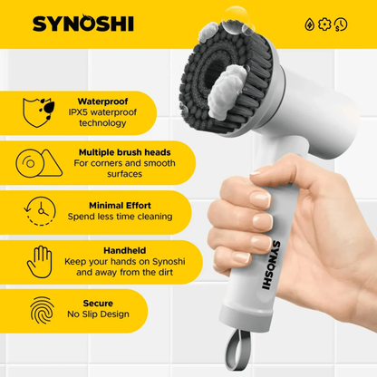 SYNOSHI | Electric Spin Scrubber